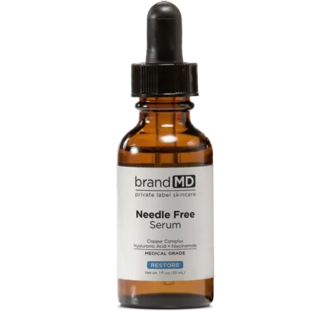 Needle Free Serum | Anti-Aging Copper Complex with Hyaluronic Acid